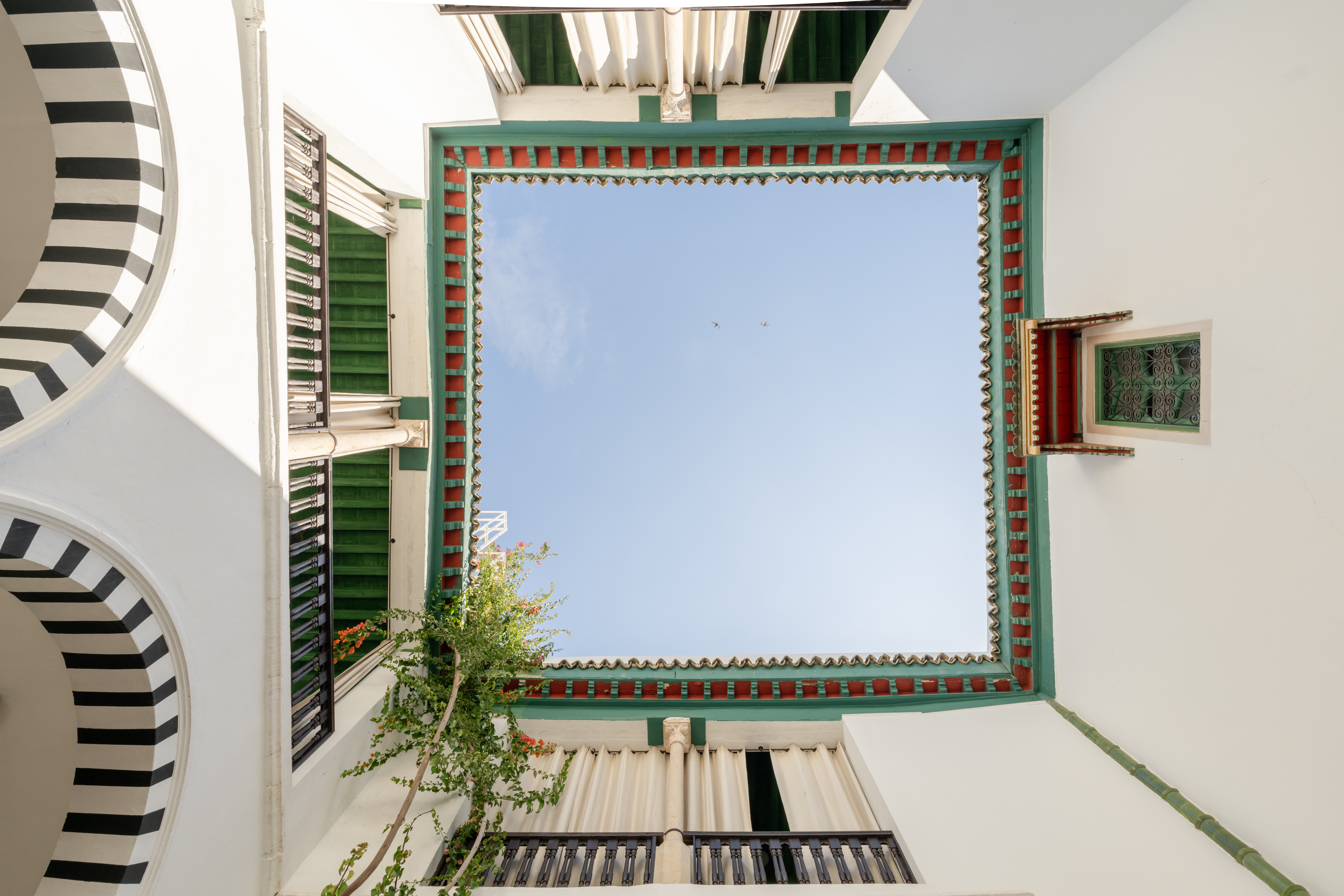 Rooftop view over the Medina of Tunis at Dar Ben Gacem